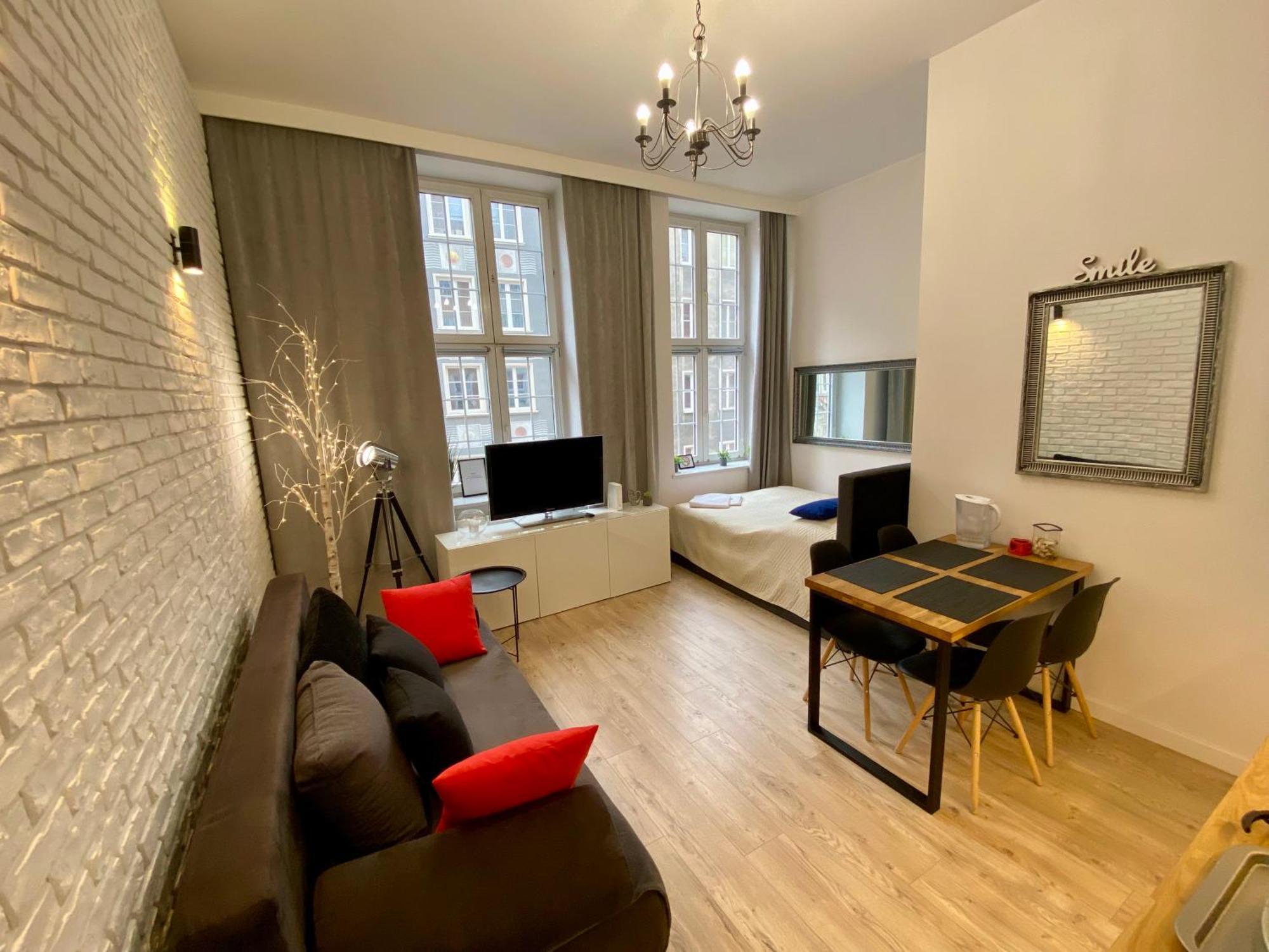 グダニスクOgarna Elite Apartアパートメント エクステリア 写真